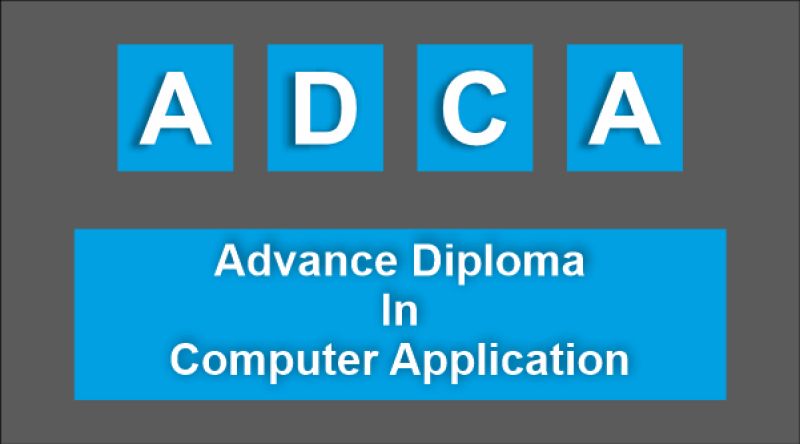 ADVANCE DIPLOMA IN COMPUTER APPLICATION ( S-ADCA-003 )